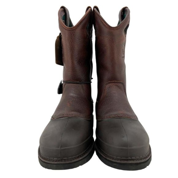 Georgia Boot | Men's Mud Dog Steel Toe Work Boot | Brown | Size 9M - Picture 2 of 6